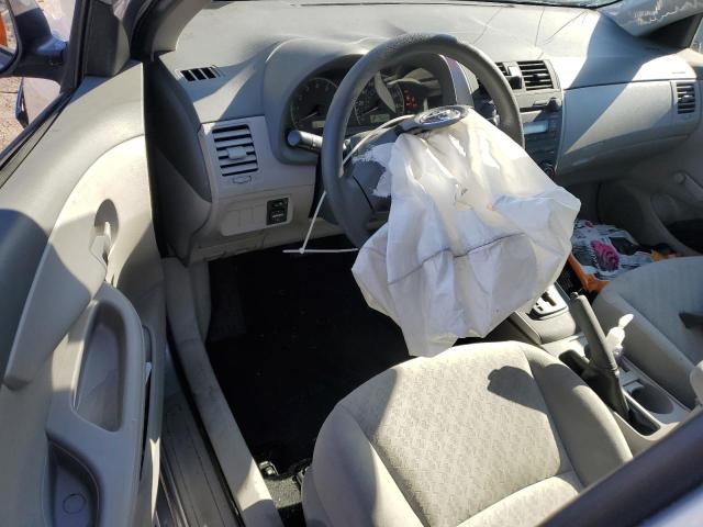 JTDBL40E899073869 - 2009 TOYOTA COROLLA BASE SILVER photo 8