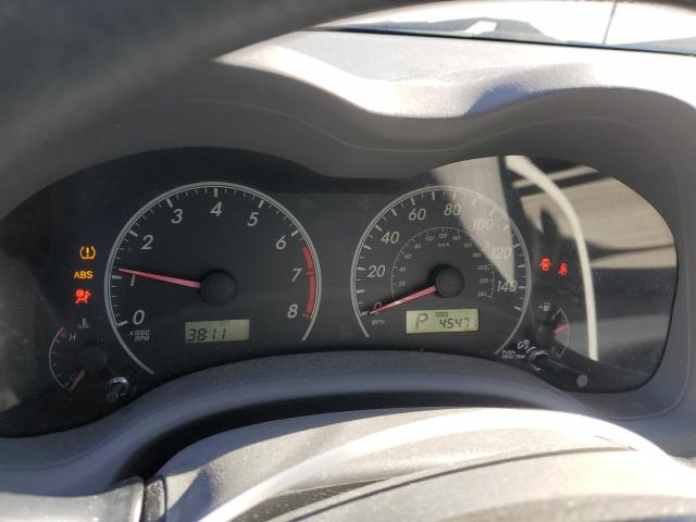 JTDBL40E899073869 - 2009 TOYOTA COROLLA BASE SILVER photo 9