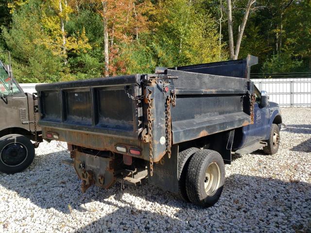 1FDWF37YX8EE17318 - 2008 FORD F350 SUPER DUTY BLUE photo 3