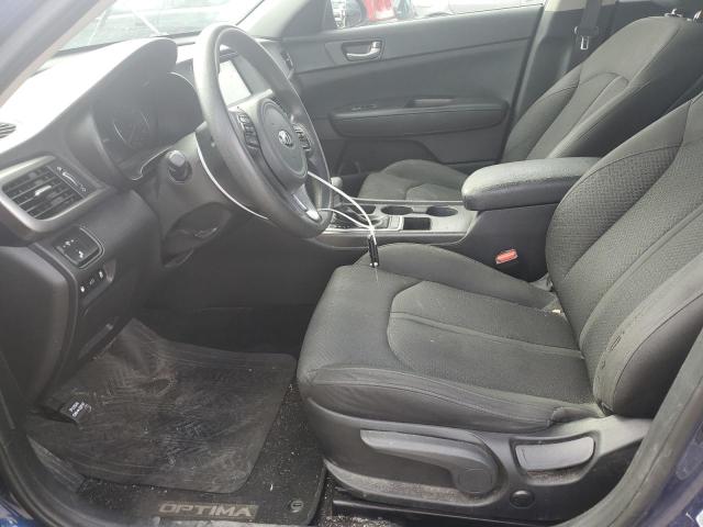 5XXGT4L33JG267247 - 2018 KIA OPTIMA LX ლურჯი ფოტო 7