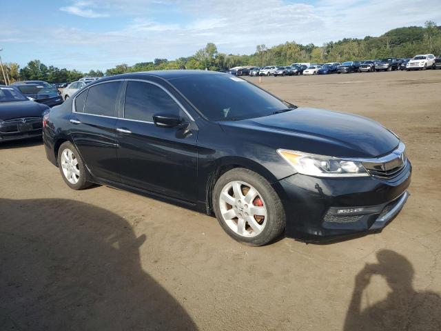 1HGCR2F51GA058822 - 2016 HONDA ACCORD SPORT 黑色 照片 4