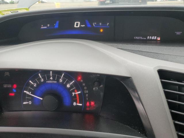 2HGFG3B54CH528853 - 2012 HONDA CIVIC LX رمادي صورة 9