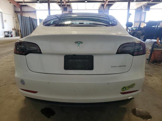 5YJ3E1EB3NF254583 - 2022 TESLA MODEL 3 白色 照片 6
