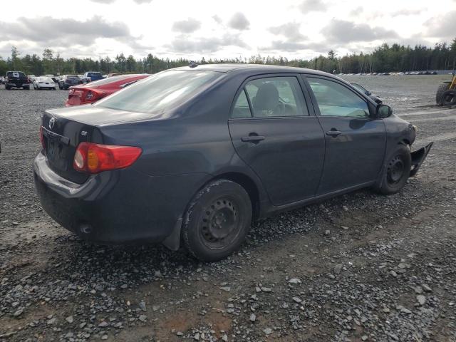 2T1BU40E49C140782 - 2009 TOYOTA COROLLA BASE BLACK photo 3