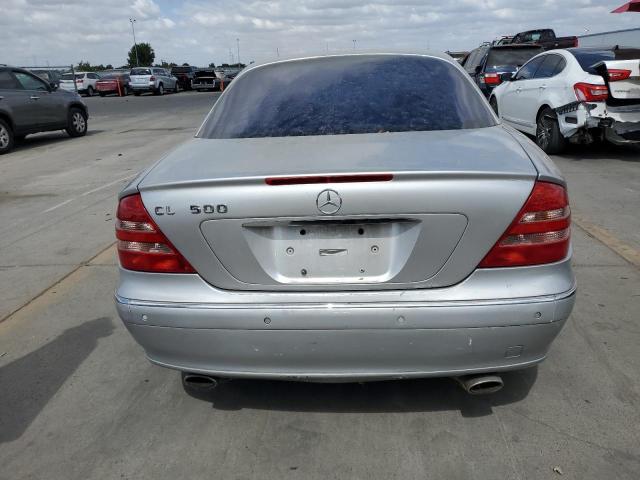 WDBPJ75J21A017009 - 2001 MERCEDES-BENZ CL 500 SILVER photo 6