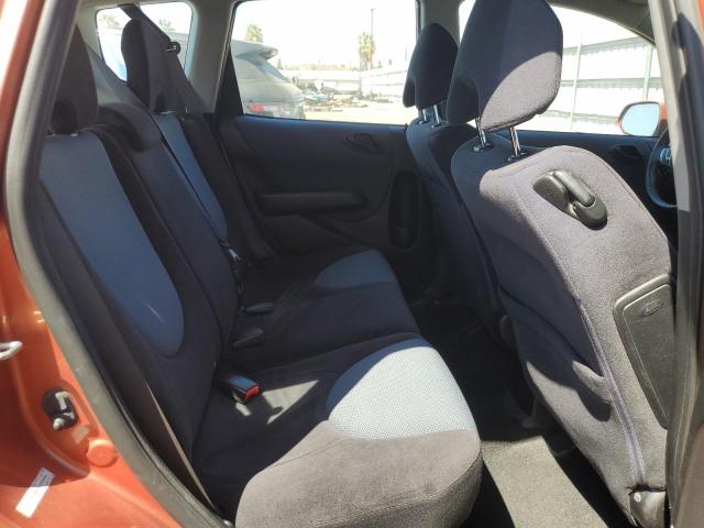 JHMGD38628S064682 - 2008 HONDA FIT SPORT ORANGE photo 10