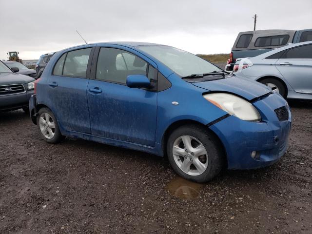 JTDKT923575135970 - 2007 TOYOTA YARIS BLUE photo 4