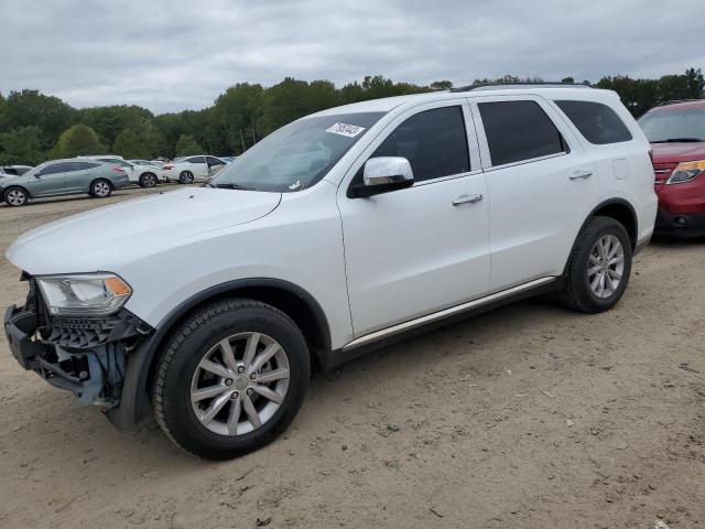 1C4RDJAG7EC418378 - 2014 DODGE DURANGO SXT WHITE photo 1