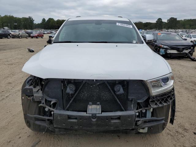 1C4RDJAG7EC418378 - 2014 DODGE DURANGO SXT WHITE photo 5