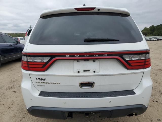 1C4RDJAG7EC418378 - 2014 DODGE DURANGO SXT WHITE photo 6