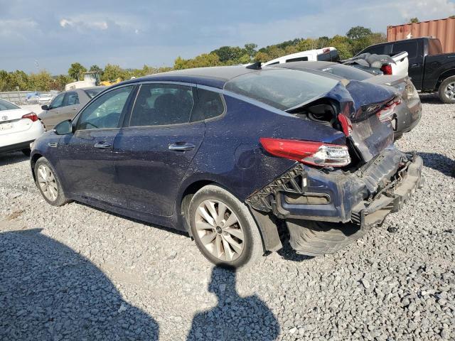 5XXGU4L30HG144271 - 2017 KIA OPTIMA EX 蓝色 照片 2
