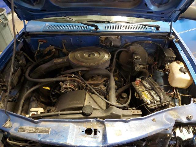 1B7FL26X6NS663330 - 1992 DODGE DAKOTA BLUE photo 11