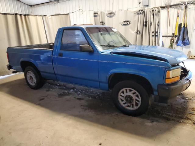 1B7FL26X6NS663330 - 1992 DODGE DAKOTA BLUE photo 4