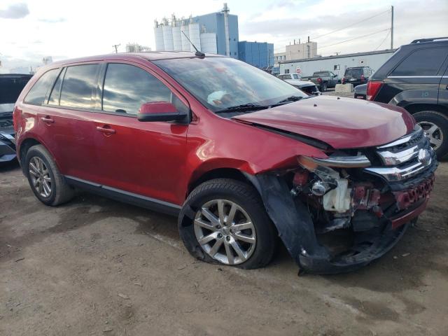 2FMDK3JCXDBB29644 - 2013 FORD EDGE SEL RED photo 4