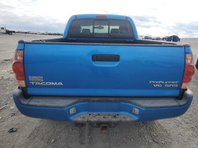 3TMKU72NX6M005324 - 2006 TOYOTA TACOMA DOUBLE CAB PRERUNNER LONG BED BLUE photo 6