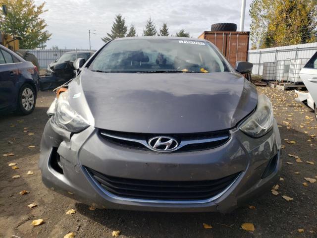 5NPDH4AE8BH031286 - 2011 HYUNDAI ELANTRA GLS GRAY photo 5