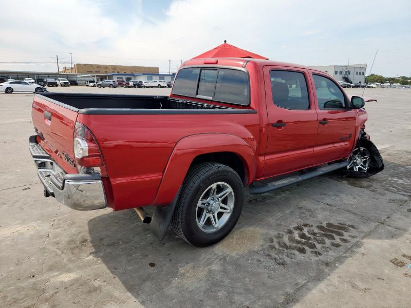 5TFJU4GN8DX045704 - 2013 TOYOTA TACOMA DOUBLE CAB PRERUNNER RED photo 3