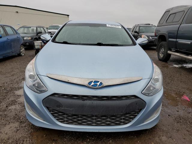 KMHEC4A49BA000318 - 2011 HYUNDAI SONATA HYBRID BLUE photo 5