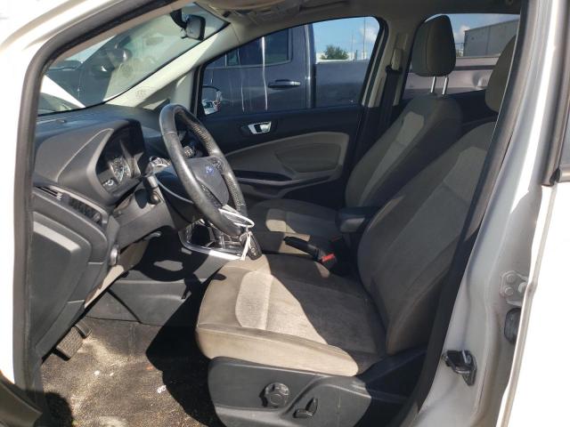MAJ3P1TE9JC170773 - 2018 FORD ECOSPORT SE WHITE photo 7
