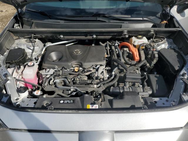 2T3RWRFV7MW123535 - 2021 TOYOTA RAV4 XLE SILVER photo 12