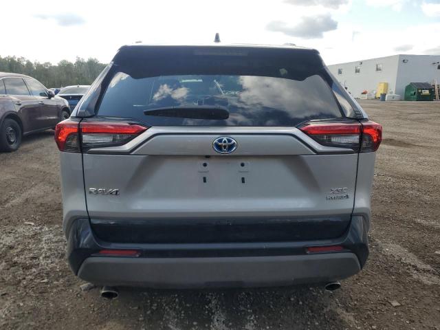 2T3RWRFV7MW123535 - 2021 TOYOTA RAV4 XLE SILVER photo 6