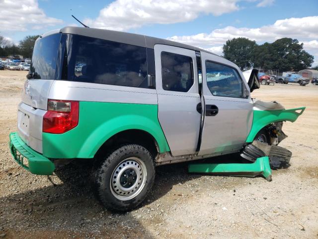 5J6YH28334L015872 - 2004 HONDA ELEMENT LX SILVER photo 3