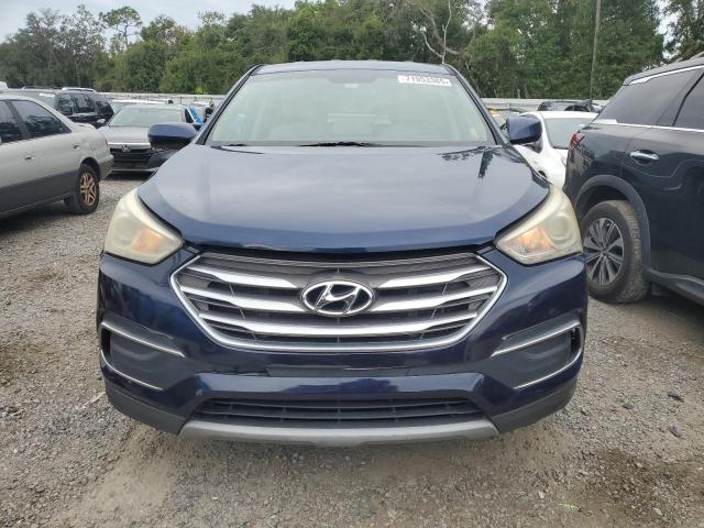 5XYZTDLB9JG546827 - 2018 HYUNDAI SANTA FE S 蓝色 照片 5