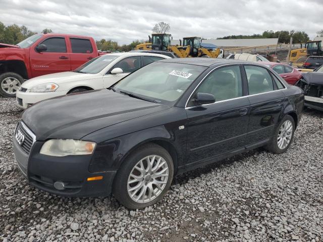 WAUAF78E48A150594 - 2008 AUDI A4 2.0T BLACK photo 1