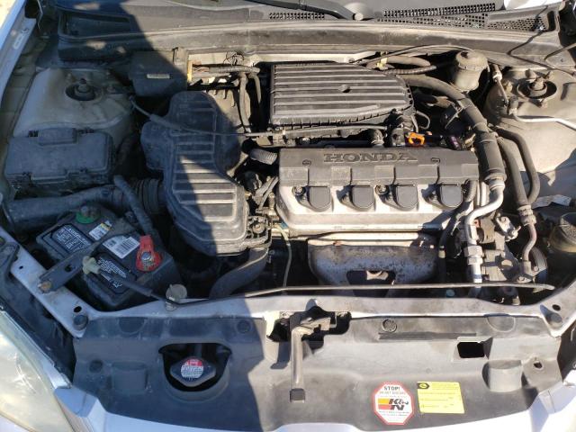 1HGES16354L009225 - 2004 HONDA CIVIC DX VP SILVER photo 11