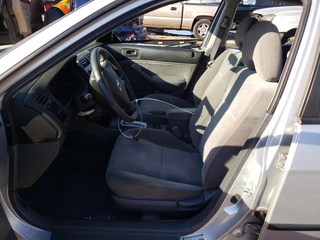 1HGES16354L009225 - 2004 HONDA CIVIC DX VP SILVER photo 7