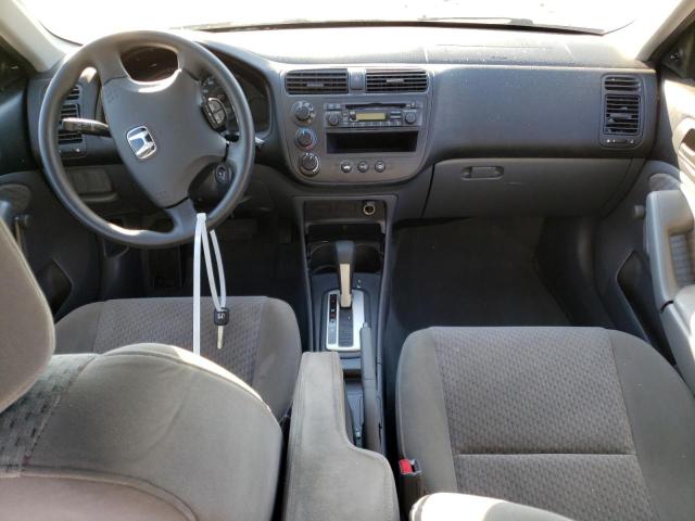 1HGES16354L009225 - 2004 HONDA CIVIC DX VP SILVER photo 8