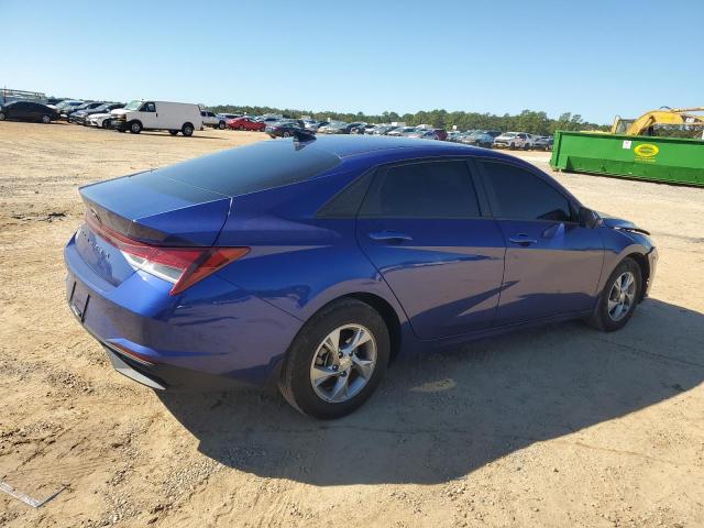 5NPLL4AG4MH050030 - 2021 HYUNDAI ELANTRA SE BLUE photo 3