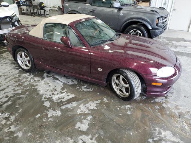 JM1NB353XY0148088 - 2000 MAZDA MX-5 MIATA BASE BURGUNDY photo 4