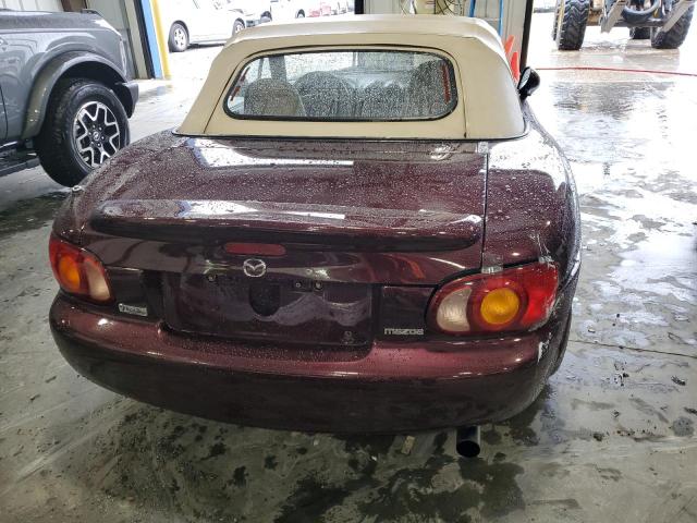 JM1NB353XY0148088 - 2000 MAZDA MX-5 MIATA BASE BURGUNDY photo 6