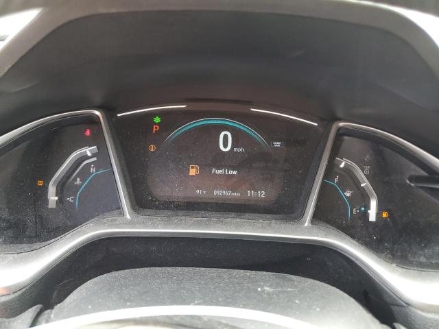 19XFC2F79HE010174 - 2017 HONDA CIVIC EX SILVER photo 9