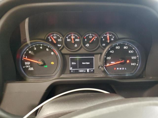 3GCNAAEK8PG334835 - 2023 CHEVROLET SILVERADO C1500 WHITE photo 9