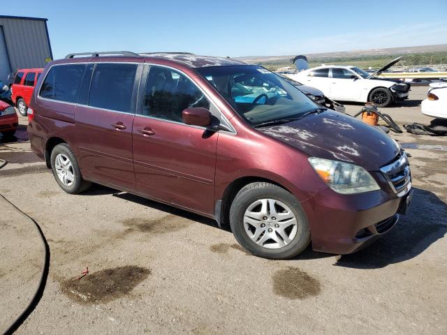 5FNRL38497B140535 - 2007 HONDA ODYSSEY EX BURGUNDY photo 4