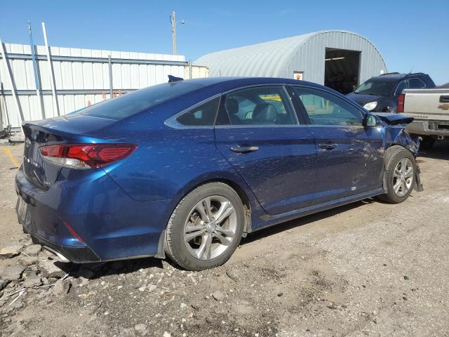 5NPE34AF5KH772586 - 2019 HYUNDAI SONATA LIMITED BLUE photo 3