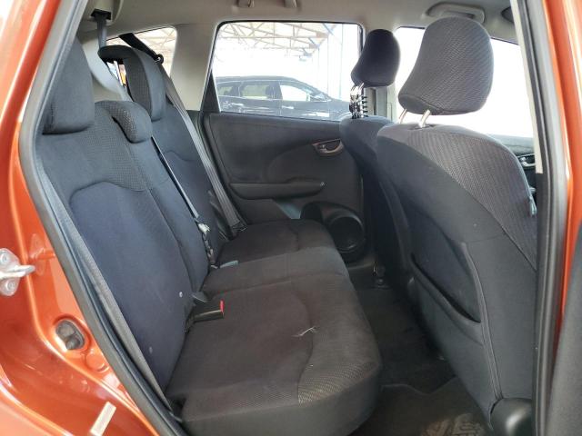 JHMGE8H51CC007670 - 2012 HONDA FIT SPORT ORANGE photo 10