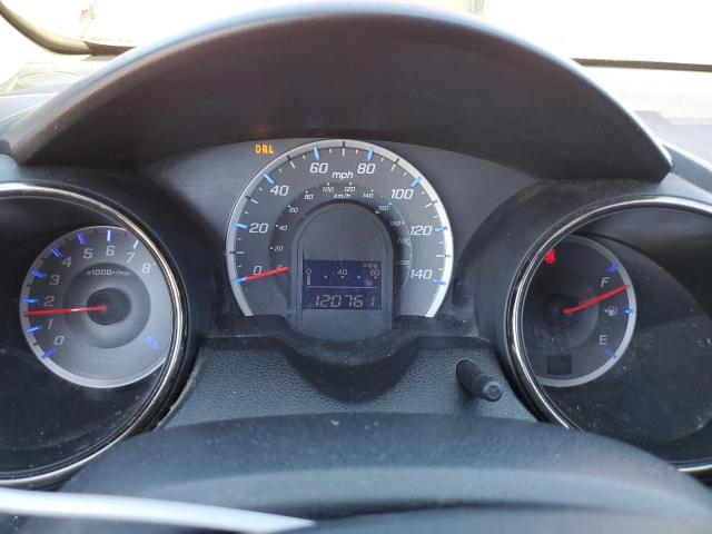 JHMGE8H51CC007670 - 2012 HONDA FIT SPORT ORANGE photo 9