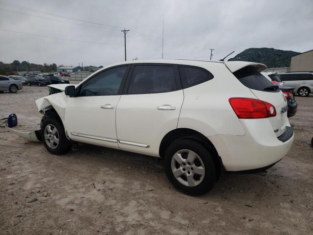 JN8AS5MT4DW530916 - 2013 NISSAN ROGUE S WHITE photo 2