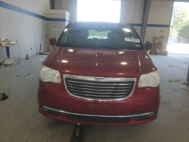 2C4RC1BGXDR631008 - 2013 CHRYSLER TOWN & COU TOURING BURGUNDY photo 5