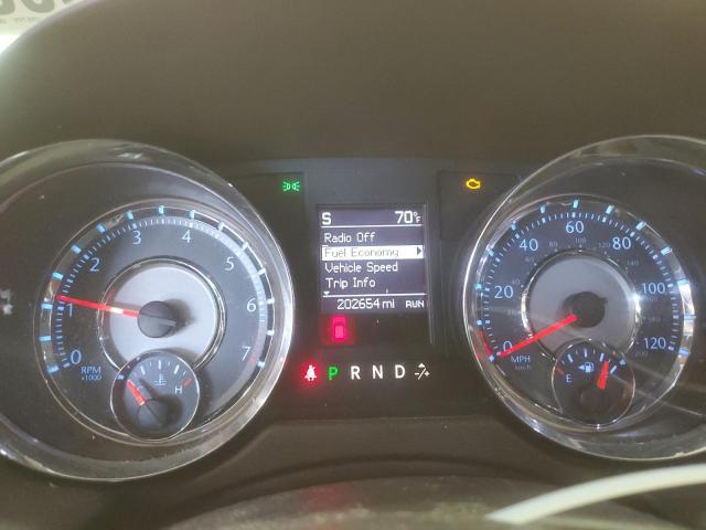 2C4RC1BGXDR631008 - 2013 CHRYSLER TOWN & COU TOURING BURGUNDY photo 9