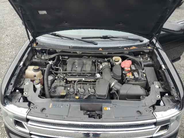 2FMHK6C89DBD29670 - 2013 FORD FLEX SEL BLACK photo 12