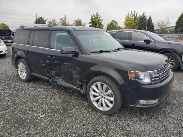 2FMHK6C89DBD29670 - 2013 FORD FLEX SEL BLACK photo 4