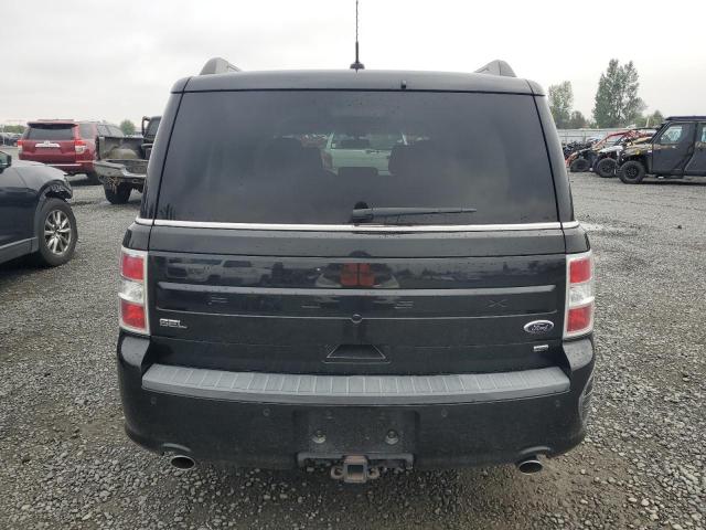 2FMHK6C89DBD29670 - 2013 FORD FLEX SEL BLACK photo 6