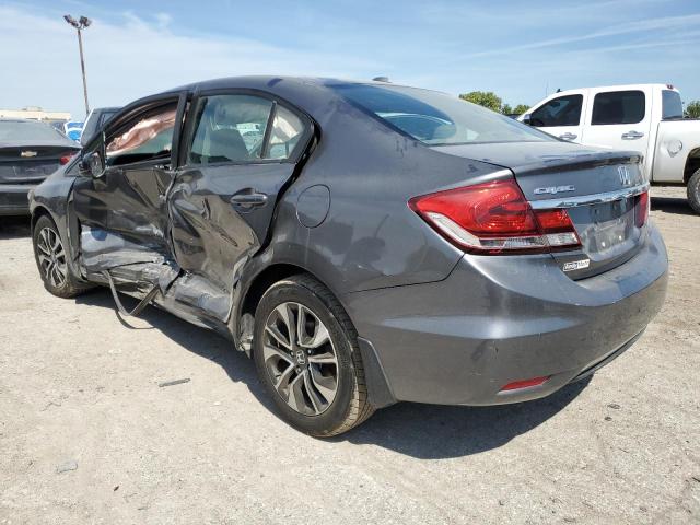 19XFB2F9XDE008819 - 2013 HONDA CIVIC EXL GRAY photo 2