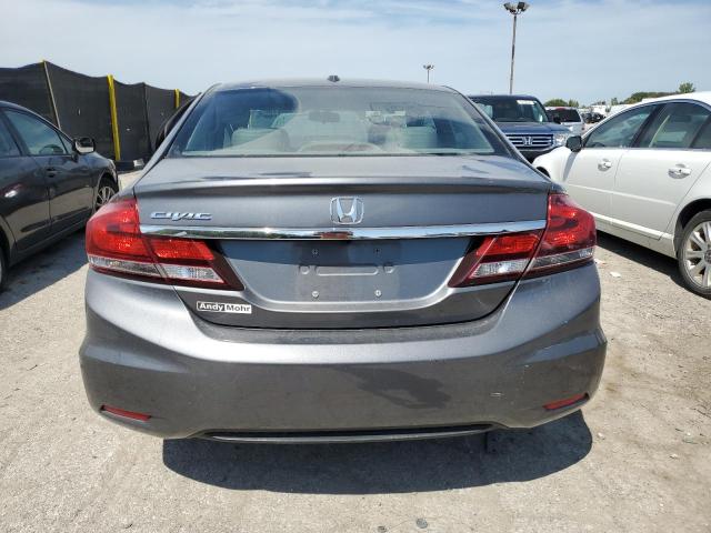 19XFB2F9XDE008819 - 2013 HONDA CIVIC EXL GRAY photo 6