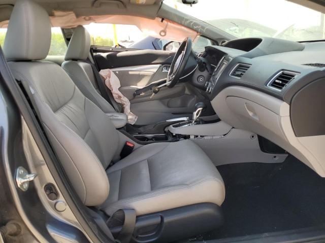 19XFB2F9XDE008819 - 2013 HONDA CIVIC EXL GRAY photo 7