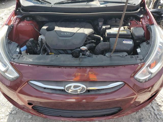 KMHCT4AE7HU251555 - 2017 HYUNDAI ACCENT SE RED photo 11